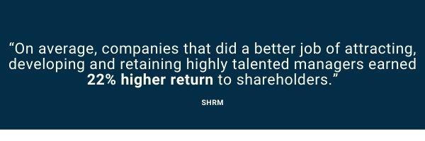 SHRM Quote retaining top talent