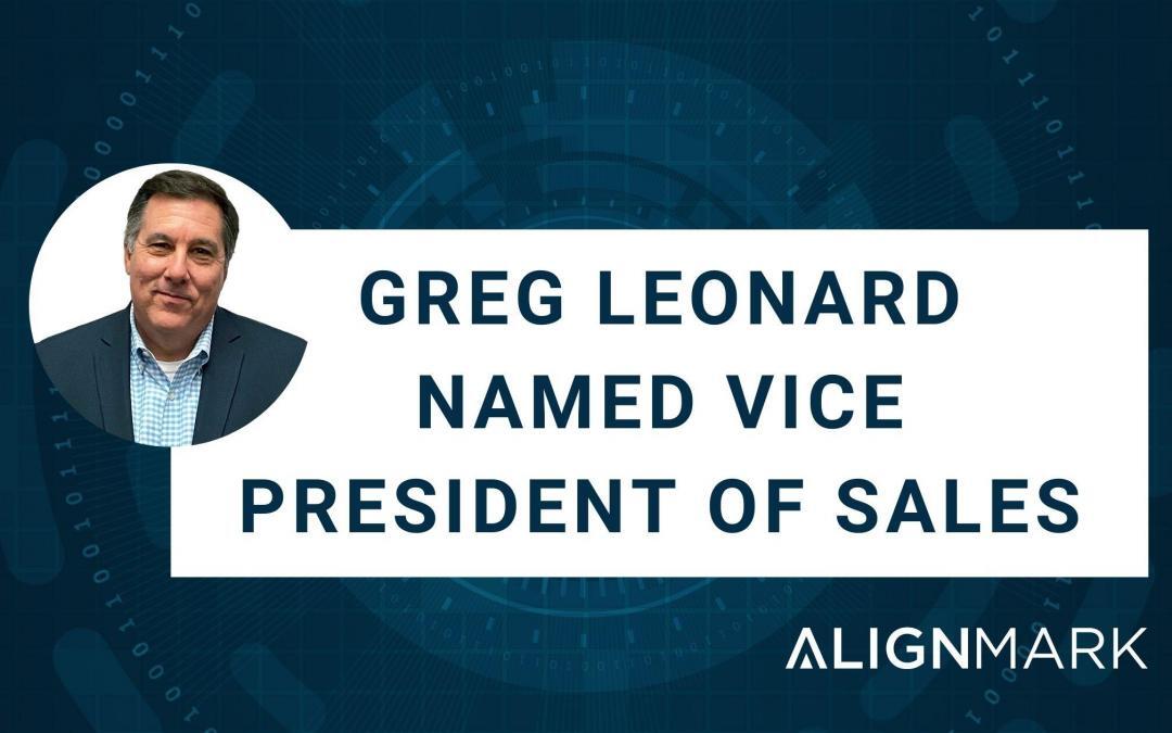 Greg Leonard Named Vice President of Sales